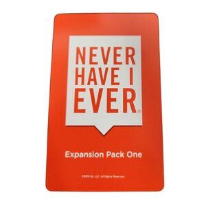 Never Have I Ever  Card Game age 17+, 4-12 Players The Game of Poor Life Decisio